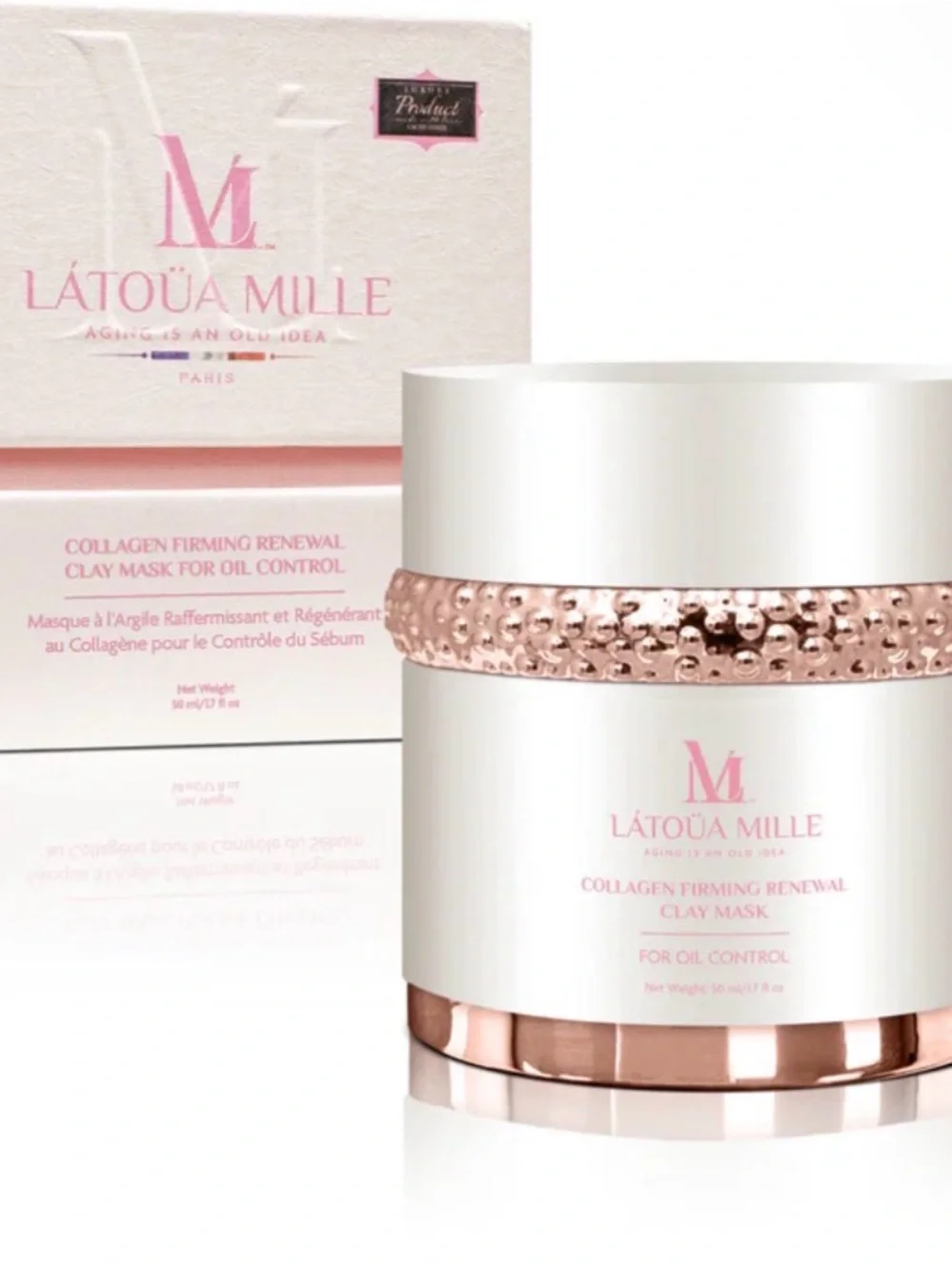 Latoua Mille aging is an old idea. Luxury skin care. Msrp $1,050